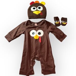 Turkey infant baby unisex Thanksgiving Halloween Costume